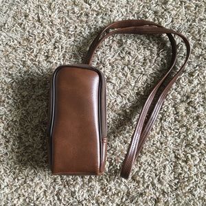 Vintage Perrin Leather Pouch / Mini Purse